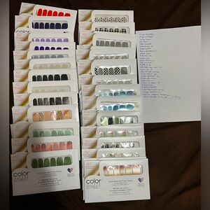 40 piece lot of Color Street